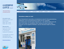 Tablet Screenshot of karosseriebau-lotz.de